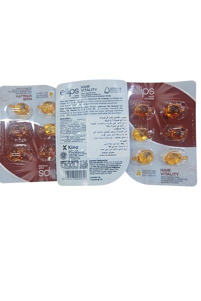 Ellips Albis Honey Hair Treatment Vitamin Capsules 3 Strips