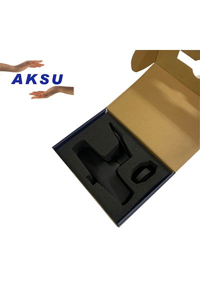 AKSU Black Italian bidet mixer, Axo
