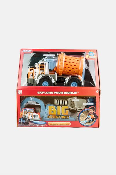 Little Tikes Big Adventures Mining Truck With Tools, Multicolor