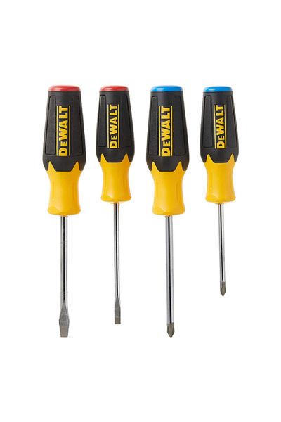 Dewalt 4-Piece Screwdriver Set Multicolor