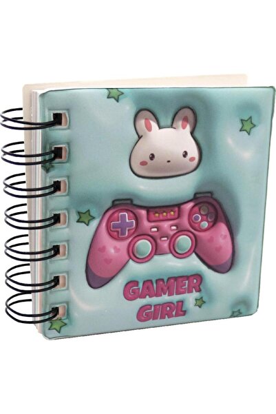 Roco دفتر ملاحظات "لعبة الفتاة" 9.5 × 10 سم، 96 ورقة، مسطرة واحدة (صفحات ملونة)