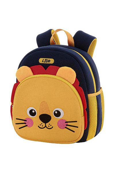 Roco Lion Kinder Backpack Yellow/Blue