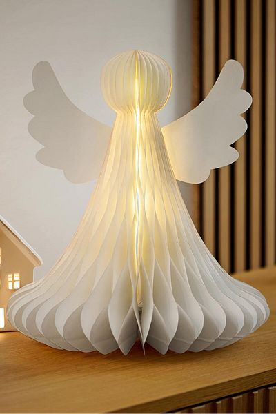 Tchibo LED Paper Angel, White