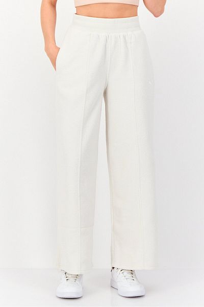 Puma Women Sportswear Fit Outdoor Sweatpants,Ivory