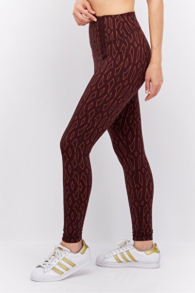 adidas بنطلون رياضي ضيق للتدريب للنساء من آيفي بارك، بني