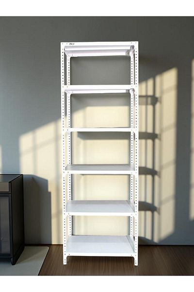 Ar Shelving R Shelving Durable Powder Coated Sturdy Metal Hassle Free Installation 5-Tier Shelving Unit