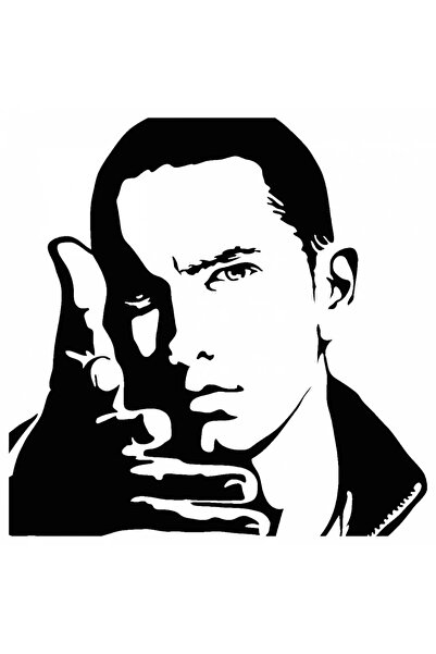 INOVATIX Set of 8 pieces, Eminem sticker, INOVATIX®. 6 cm