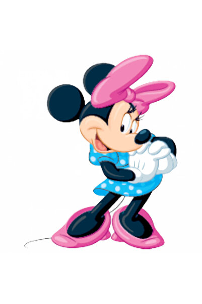 INOVATIX Set de 8 autocolante Disney Minnie fericită, INOVATIX®. 6 cm
