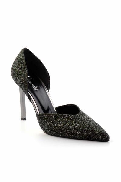 Bambi Black Women's Evening Dress Shoes K01397180478