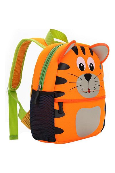 Roco Tiger Kinder Backpack Orange/Black