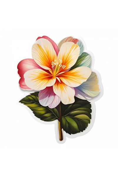 INOVATIX Set de 8 autocolante cu papucul lui Darwin, INOVATIX®. 6 cm