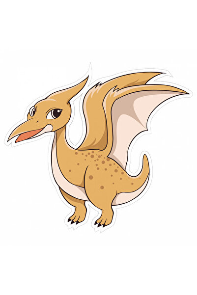 INOVATIX Set de 8 piese, autocolant dinozaur pterodactil zburător, INOVATIX®....