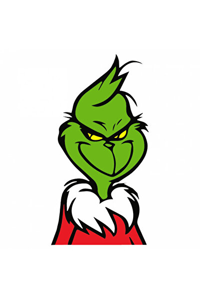 INOVATIX Set de 8 piese, autocolant Grinch care așteaptă cu nerăbdare să fure...