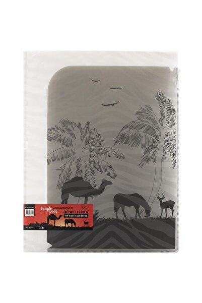 Roco غلاف تقرير الصحراء - مقاس A4، بولي بروبيلين أسود