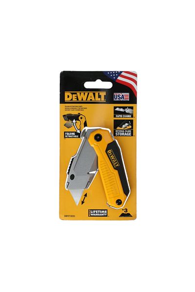 Dewalt Folding Retractable Utility Knife with Blades