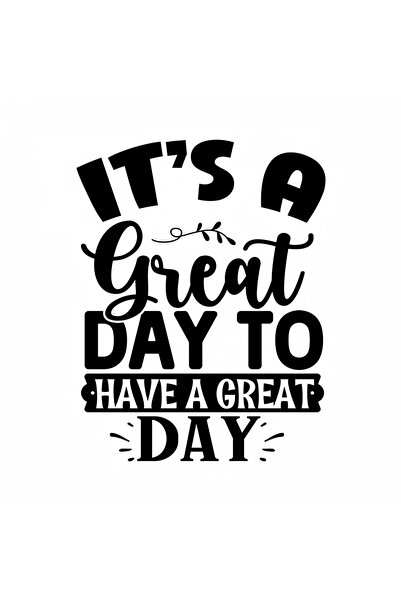 INOVATIX Set de 8 piese, Autocolant E o zi minunată să ai o zi minunată, INOV...