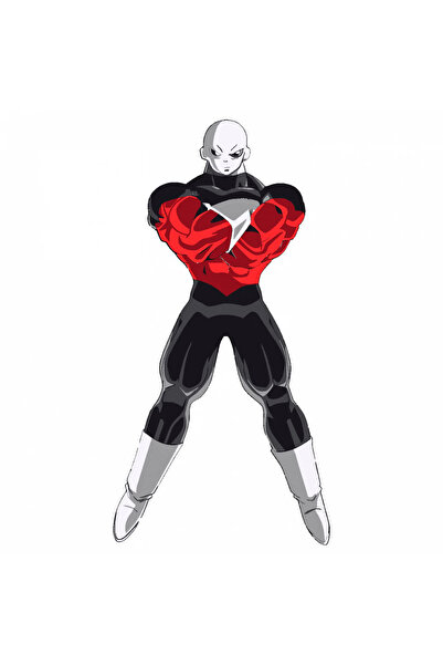 INOVATIX Set de 8 piese, autocolant Dragon Ball Jiren 3, INOVATIX®. 6 cm