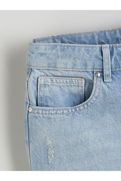 LC Waikiki Sort de blugi pentru femei Bermuda Fit sezon nou - S5QE35Z8