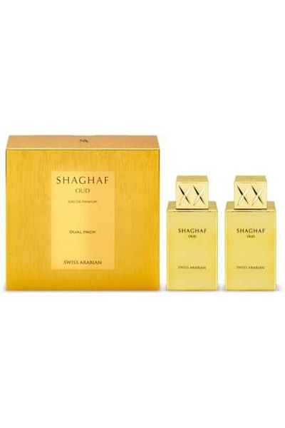 SWISS ARABIAN Shaghaf Oud Dual Pack 75ml Eau De Parfum x2