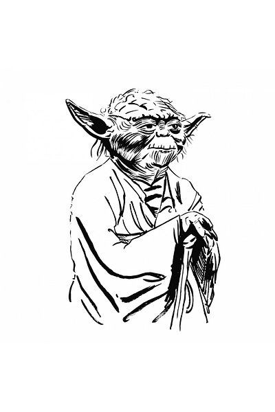 INOVATIX Set de 8 piese, autocolant Mandalorian Star Wars Yoda vechi, INOVATIX®. 6 cm