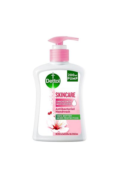 Dettol Skincare Antibacterial Handwash 2 x 200 ml
