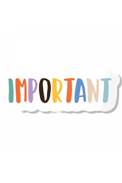 INOVATIX Set de 8 bucăți, autocolant important, INOVATIX®. 6 cm