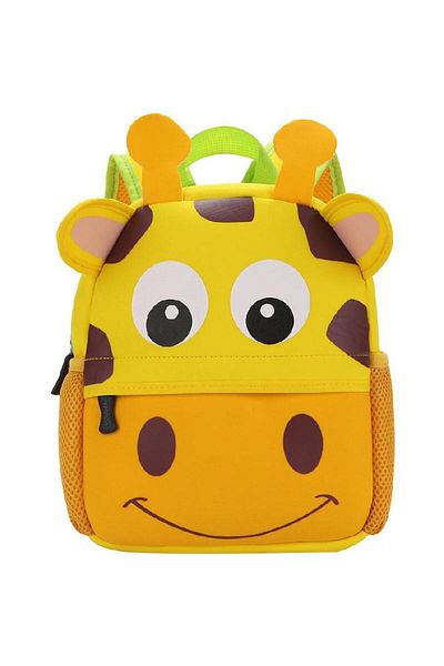 Roco Giraffe Kinder Backpack Yellow/Brown