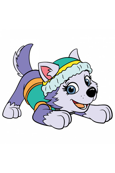 INOVATIX Set de 8 autocolante jucăușe Everest Patrula Cățelușilor, INOVATIX®....