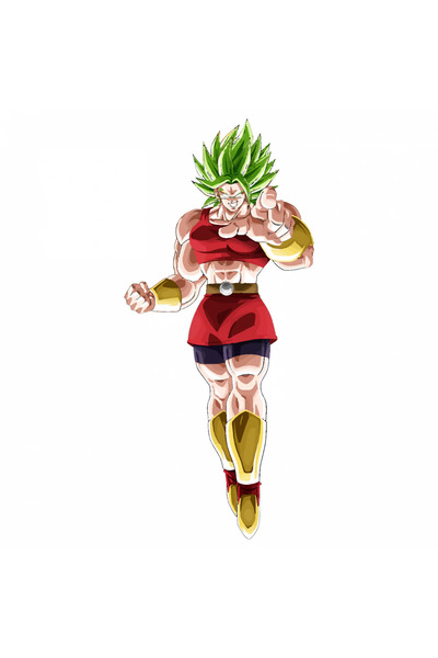 INOVATIX Set de 8 piese, autocolant Dragon Ball Kale 2, INOVATIX®. 6 cm