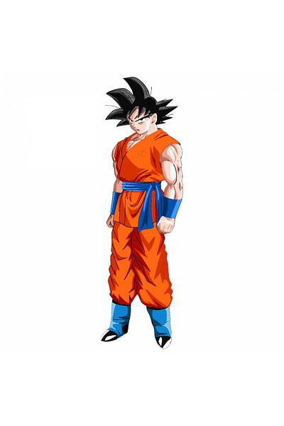 INOVATIX Set de 8 piese, autocolant Dragon Ball Goku ultra instinct 13, INOVATIX®. 6 cm
