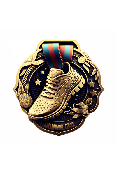 INOVATIX Set de 8 bucăți, autocolant medalie sportivă, INOVATIX®. 6 cm