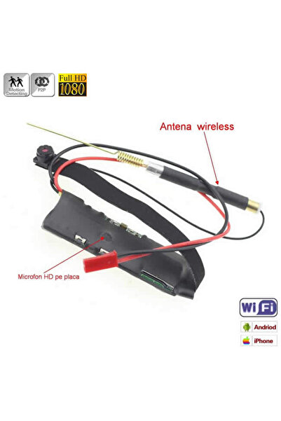 Minitechnics Minicameră cu DVR Flexibil - Lentilă 1mm, Acumulator 4400mAh, Autonomie 4-5 Ore, Ideal pentru Înc