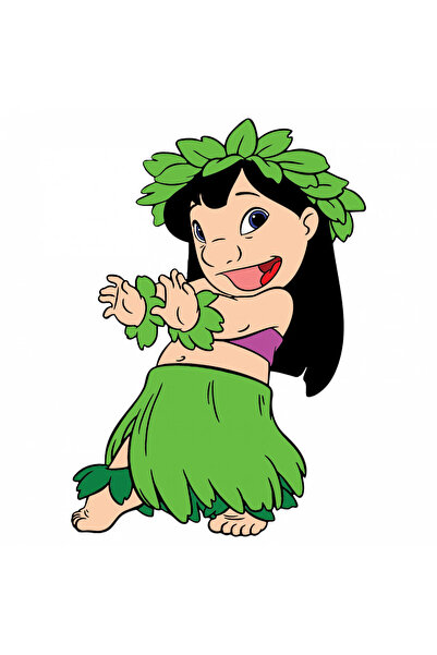 INOVATIX Σετ 8 τεμαχίων, αυτοκόλλητο Disney Lilo and Stitch, INOVATIX®. 6 εκ.