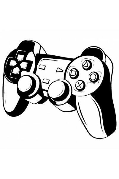 INOVATIX Set de 8 piese, autocolant joystick joc, INOVATIX®. 6 cm