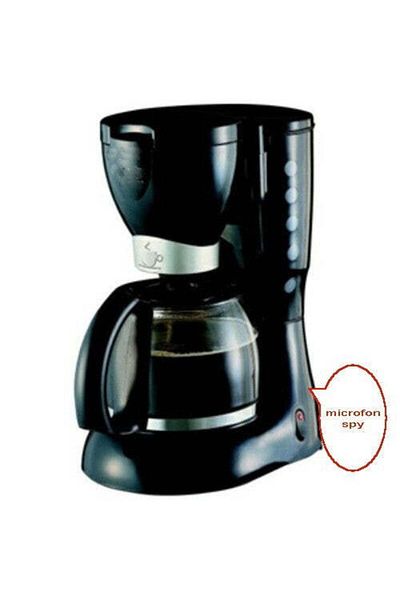 Minitechnics GSM Microphone with Voice Activation Function in Coffee Maker