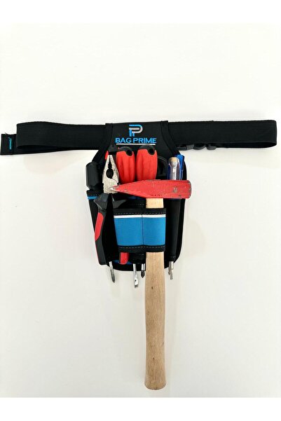 Genel Markalar Bagprıme Elektrikçi Bel Alet Takım Çantası - Reflektörlü ve Ke...