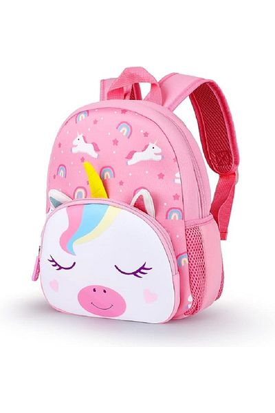 Roco Unicorn Kinder Backpack Pink/White