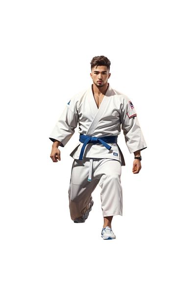 INOVATIX Set de 8 piese, autocolant fandare Judo Fighter, INOVATIX®. 6 cm