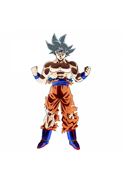 INOVATIX Set de 8 piese, autocolant Goku ultra instinct autocontrol Dragon Ba...