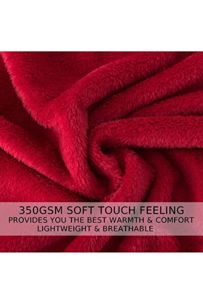 Generic Smart Home Lightweight Velvet Blanket, Warm Lightweight Blanket, Large Size, 950g, 220X200cm