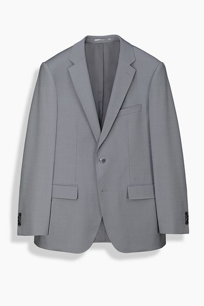 Sarar Men's Self-Patterned Wide Fit 4 Droup Gray Suit