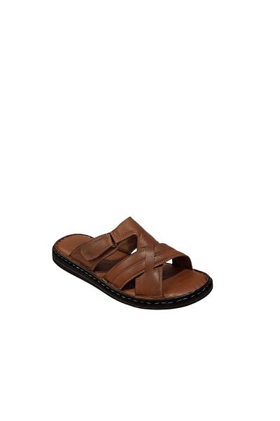 Esem 1143 Genuine Leather Men's Slippers