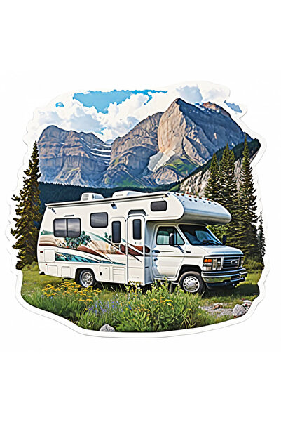 INOVATIX Σετ 8 τεμαχίων, Αυτοκόλλητο για τροχόσπιτο ταξιδιού, INOVATIX®. 6 εκ.