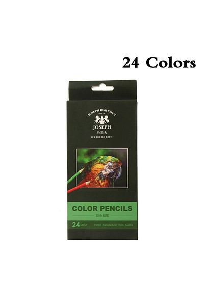 Choice 24 Colors-Oily 12/18/24/36/48/72 Colors Wood Colored Pencils Lapis De Cor Artist Painting Oil Color