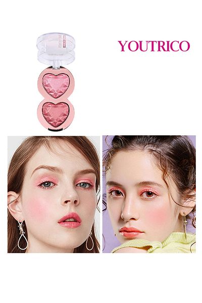 Youtrico Bicolor Fine flash,Blush&Eyeshadow&Body Highlights