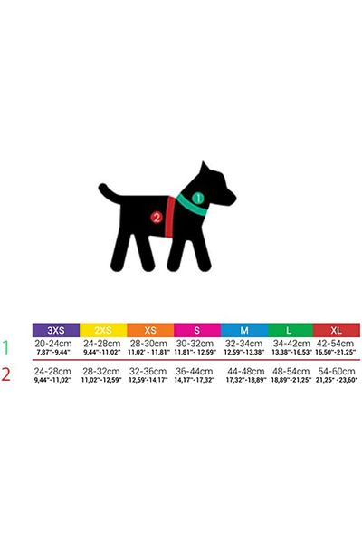 Astorpet dog harness, nylon/plastic, olive, M