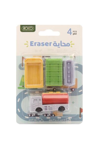 Roco ممحاة مطاطية مرورية بألوان متنوعة