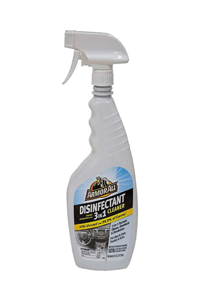 Armor ALL مطهر ومزيل للروائح 3 في 1 منظف سيارات شفاف 710 مل