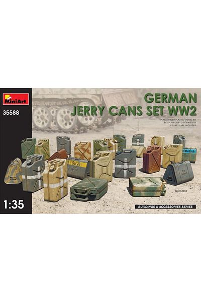 MiniArt 35588 1:35 German Gasoline Canister Set (Ii. World War)