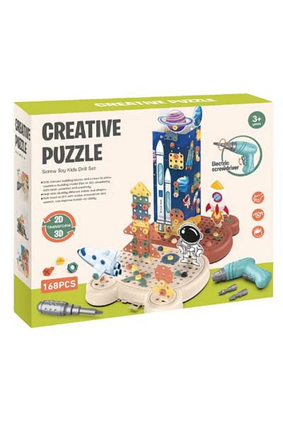 FULLJOY Creative Educational Puzzle Game 168 Pieces 23-2465320